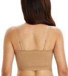 DotVol Women's Seamless Underwire Strapless Bra - Beige