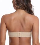HACI Women's Strapless Anti-Slip Push Up Bra