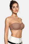 Vertvie Women's Seamless Wireless Strapless Bra