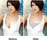 Floral Lace Tube Top Strapless Bras for Women