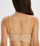 Lemorosy Plus Size Lace Strapless Multiway Bra