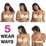 Maidenform Women's Convertible Strapless Underwire Bra, Almond