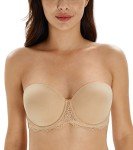Lemorosy Plus Size Lace Strapless Multiway Bra