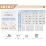 Lusait Women's Non-Slip Strapless Silicone Bandeau Bra