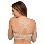 Bali Ultimate Stay-in-Place Strapless Bra, Taupe