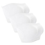 3 Pack Seamless Bandeau Bra Set for Women