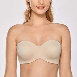 Delimira Women's Plus Size Strapless Minimizer Bra 36D