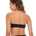 Plus Size Strapless Bra with Clear Straps