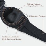 HACI Women's Strapless Underwire Minimizer Bra - Black