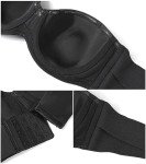 HACI Women's Strapless Underwire Minimizer Bra - Black