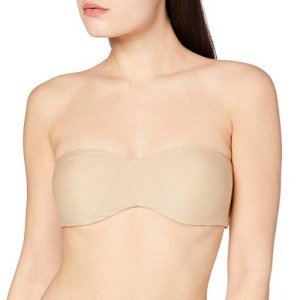 Lilyette Women's Strapless Minimizer Bra - Body Beige, 36C