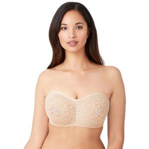 Wacoal Halo Strapless Bra in Naturally Nude, 38DD