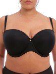 Elomi Women's Seamless Underwire Strapless Bra - Black 34G