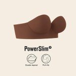 Leonisa Brown Strapless Underwire Longline Bra