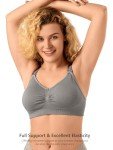 Habibee Women's Seamless Nursing Sleep Bra Pack