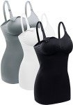 Women's Nursing Tank Tops with Built-in Bra