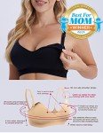 HOFISH 3-Pack Women's Wirefree Maternity Bras