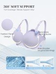 Avidlove Lilac Seamless Maternity Nursing Bra