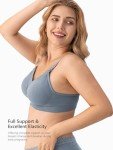 Habibee Women's Seamless Nursing Bra 3-Pack