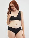 Nursing Sleep Bra for Moms - Black, Medium