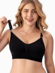 Habibee Women's Seamless Nursing Bra 3-Pack
