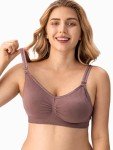 Habibee Women's Seamless Nursing Bra 3-Pack