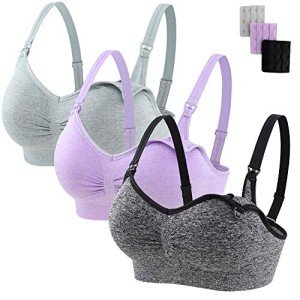 Athaelay Wirefree Padded Nursing Bra for Women
