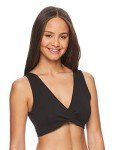 Lamaze Women's Cotton Spandex Nursing Sleep Bra - Black