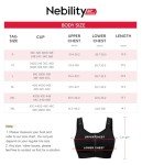 Nebility Women’s Nursing Bra for Pumping & Yoga