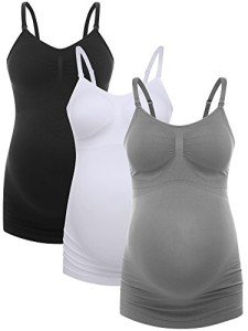 HOFISH Women's Nursing Tank Top Bra - 3 Pack