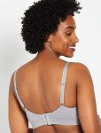 Grey Seamless Clip Down Nursing Bra, X-Large