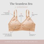 Grey Seamless Clip Down Nursing Bra, X-Large