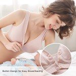 Aivtalk Maternity Seamless Nursing Bra 3-Pack