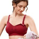 Jolies 5-Pack Seamless Nursing Sleep Bras