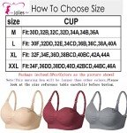 Jolies 5-Pack Seamless Nursing Sleep Bras