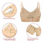 Daisity Women's Nursing Bra Pack - 3 Colors