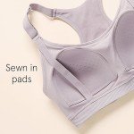 Women's Seamless Support Nursing Sports Bra, Black