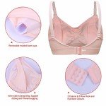 Daisity Women's Nursing Bra Pack - 3 Colors