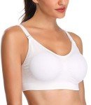 Lataly Women's Wirefree Nursing Bra Set of 5