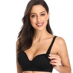 COOSHCO Women's Wireless Nursing Bra 4-Pack