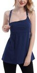 SUIEK Women's Maternity Nursing Tank Top 3-Pack