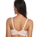 COOSHCO Women's Wireless Nursing Bra 4-Pack