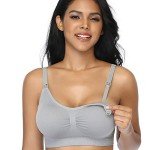 5-Pack Women's Seamless Nursing Bras - XX-Large