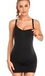 4-Pack Women's Nursing Tank Tops with Adjustable Straps