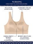 Vanity Fair Wireless Maternity Nursing Sleep Bra