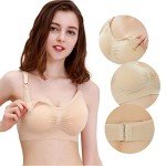 Jocab 5-Pack Wireless Nursing Bra Set for Women