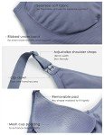 Seamless Wirefree Nursing Bra for Moms - Royal Blue