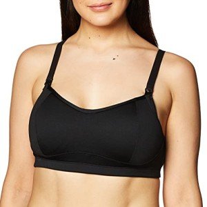 Playtex Women's Black Nursing Sports Bra, Small