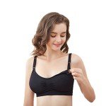 3 Pack Seamless Nursing Bras with Extra Pads
