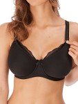Freya Women's Black Moulded Nursing Bra, 36E